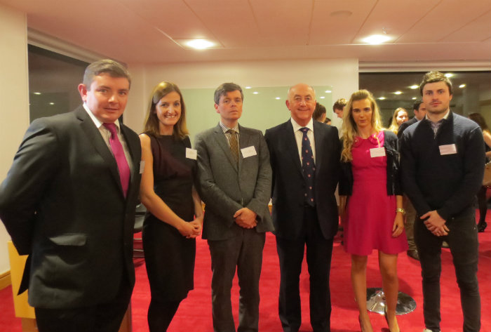 The Hon Mr Justice Peter Kelly with UCD Staff and Students